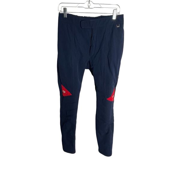Vintage Roffe Mens Gladiator Ski Pants Size 32 Blue Pockets Winter Outdoors - Picture 1 of 8